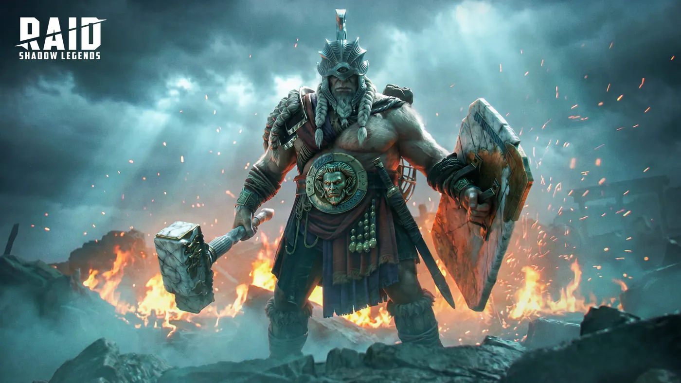 RAID Shadow Legends Champions in official promotional artwork