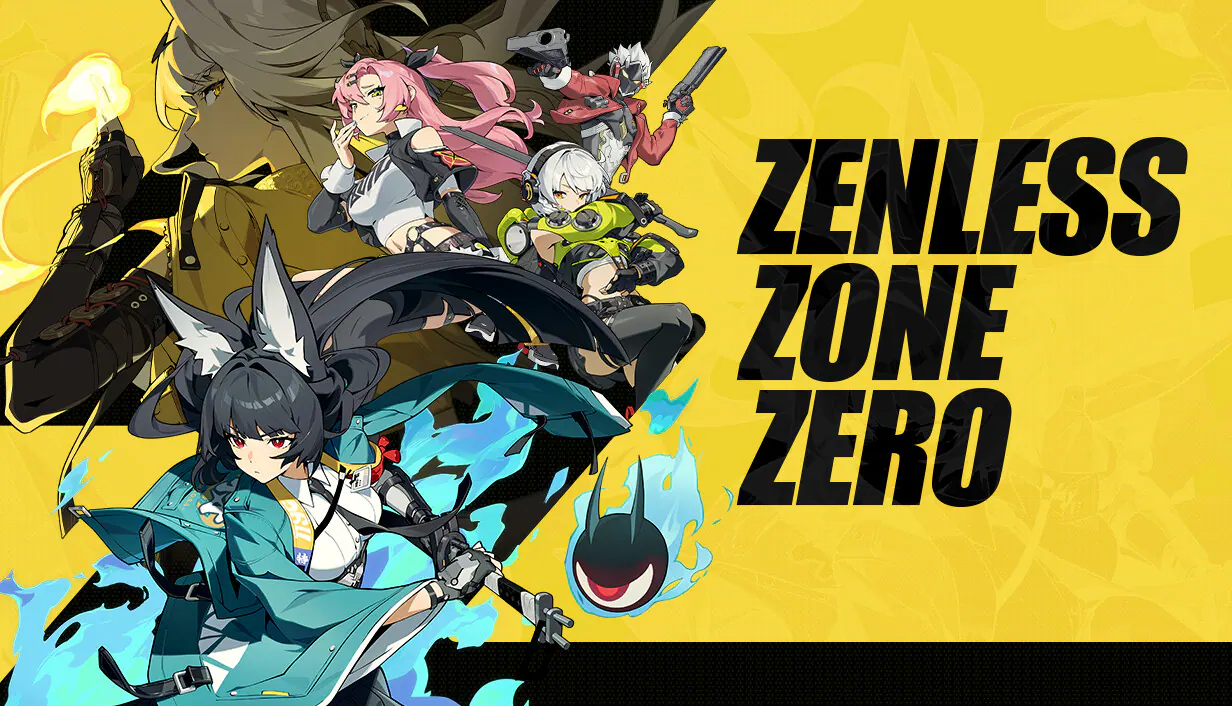 Zenless Zone Zero agents in official PC artwork
